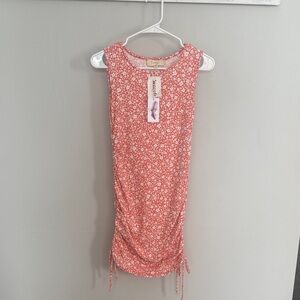 Jessica Simpson Red Floral Mini Dress